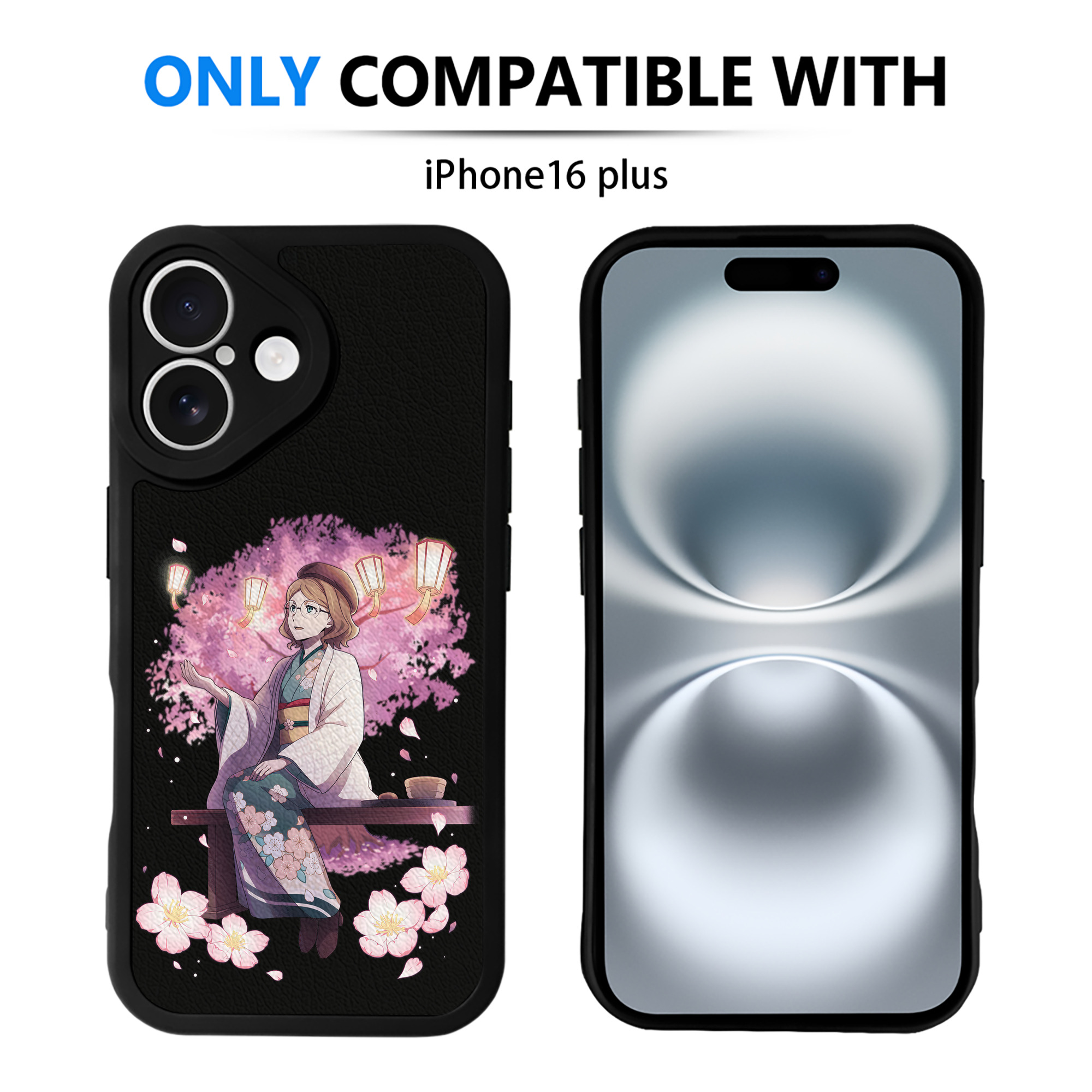 （画像用） 文豪ストレイドッグス Bungo Stray Dogs 【iPhone 16シリーズ対応】シリコンスマホケース（レザー調） 材質：シリコン